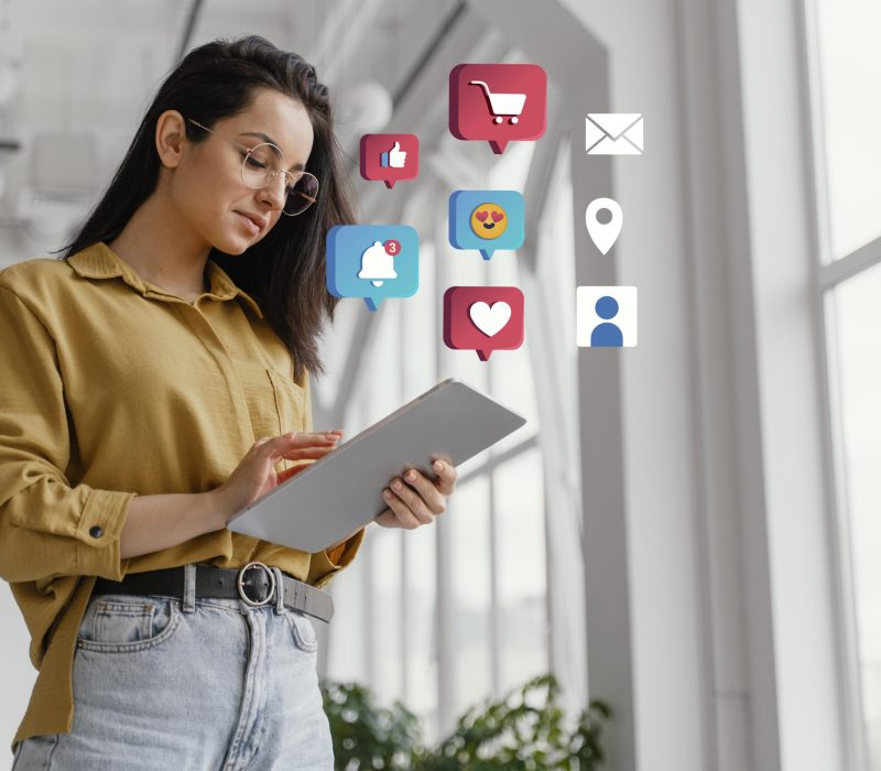 social-media-marketing-concept-marketing-with-applications